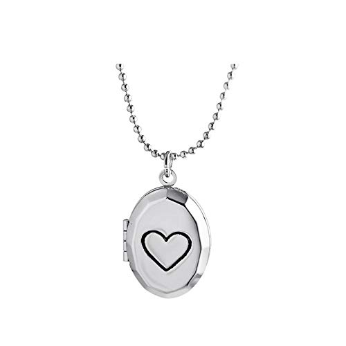 Home Wang Difusor De Aceites Esencialespetite Elíptica Foto Fase Caja DIY Medallón Flotante Corazón Collar Colgante Fragancia Difusor De Aceite Esencial para Mujer-Plata Home Wang Difusor De Aceites Esencialespetite Elíptica Foto Fase Caja DIY Medallón Flotante Corazón Collar Colgante Fragancia Difusor De Aceite Esencial para Mujer-Plata