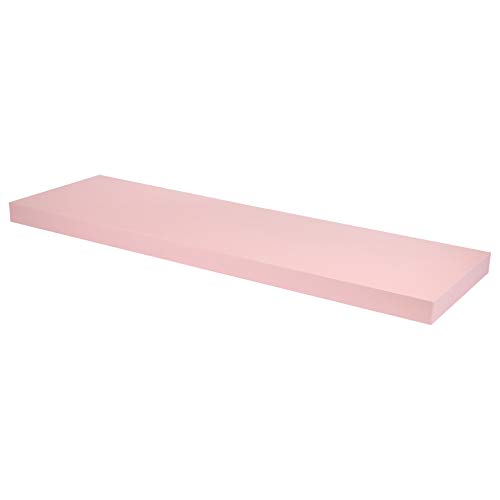 HOMEA 6ran792rs estantería Flotante botonera de partículas, aglomerado, Rosa Polvo, 75x22.8x3.4 cm HOMEA 6ran792rs estantería Flotante botonera de partículas, aglomerado, Rosa Polvo, 75x22.8x3.4 cm