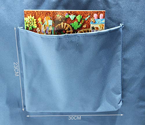 Homecall - Esterilla de playa con respaldo, XXL (azul) Homecall - Esterilla de playa con respaldo, XXL (azul)