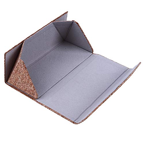 Homeilteds Gafas De Grano De Madera Caja Plegable Gafas De Sol Cubierta Gafas De Sol De Personalidad Estuche De Gafas Estuches De Gafas De Corcho Portable (Color Homeilteds Gafas De Grano De Madera Caja Plegable Gafas De Sol Cubierta Gafas De Sol De Personalidad Estuche De Gafas Estuches De Gafas De Corcho Portable (Color