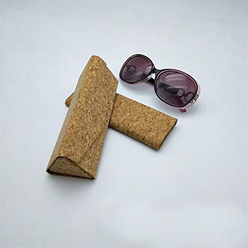 Homeilteds Gafas De Grano De Madera Caja Plegable Gafas De Sol Cubierta Gafas De Sol De Personalidad Estuche De Gafas Estuches De Gafas De Corcho Portable (Color Homeilteds Gafas De Grano De Madera Caja Plegable Gafas De Sol Cubierta Gafas De Sol De Personalidad Estuche De Gafas Estuches De Gafas De Corcho Portable (Color
