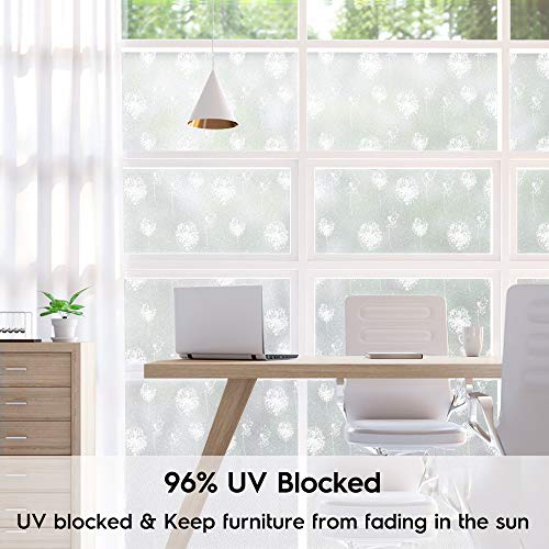 Homein Vinilo Cristal Ventana Lamina Ventana Buena Privacidad de Mampara Ducha Sin Cola Vinilo Electricida Estática Autoadhesivo Facíl Desmontar y Reutilizar de Baño Cocina Oficina Anti UV 44.5*200cm Homein Vinilo Cristal Ventana Lamina Ventana Buena Privacidad de Mampara Ducha Sin Cola Vinilo Electricida Estática Autoadhesivo Facíl Desmontar y Reutilizar de Baño Cocina Oficina Anti UV 44.5*200cm
