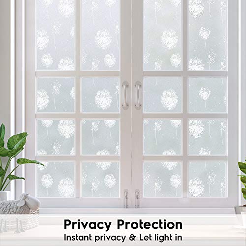 Homein Vinilo Cristal Ventana Lamina Ventana Buena Privacidad de Mampara Ducha Sin Cola Vinilo Electricida Estática Autoadhesivo Facíl Desmontar y Reutilizar de Baño Cocina Oficina Anti UV 44.5*200cm Homein Vinilo Cristal Ventana Lamina Ventana Buena Privacidad de Mampara Ducha Sin Cola Vinilo Electricida Estática Autoadhesivo Facíl Desmontar y Reutilizar de Baño Cocina Oficina Anti UV 44.5*200cm