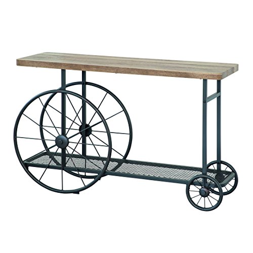 Homely - Consola Rules Estilo Vintage 124x40 cm Homely - Consola Rules Estilo Vintage 124x40 cm