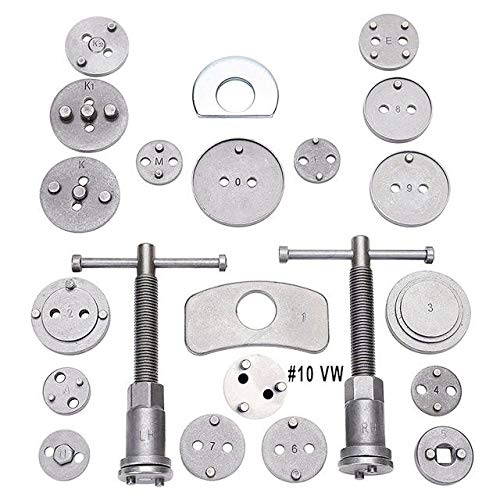 Homeway 22 Pezzi - Pistoni Freno Resetter Set Pistone Resetter - Ganasce dei freni o per il cambio delle pastiglie -universale - Arretratore pistoncini freni Homeway 22 Pezzi - Pistoni Freno Resetter Set Pistone Resetter - Ganasce dei freni o per il cambio delle pastiglie -universale - Arretratore pistoncini freni