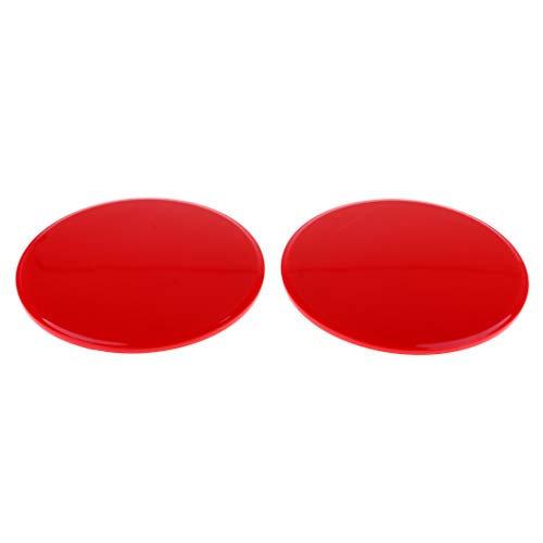 Homyl 1 Set de Deslizadores de Ejercicios para Mujeres y Hombres Hecho de Material ABS - Rojo