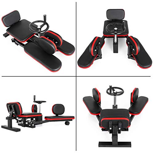 HONEY WYJ Máquina De Estiramiento De Piernas Equipo De Ejercicio 330lb para Adelgazamiento Flexible, Aptitud para Estufa, Estiramiento De Ligamentos, Gimnasio Casero De Servicio Pesado HONEY WYJ Máquina De Estiramiento De Piernas Equipo De Ejercicio 330lb para Adelgazamiento Flexible, Aptitud para Estufa, Estiramiento De Ligamentos, Gimnasio Casero De Servicio Pesado
