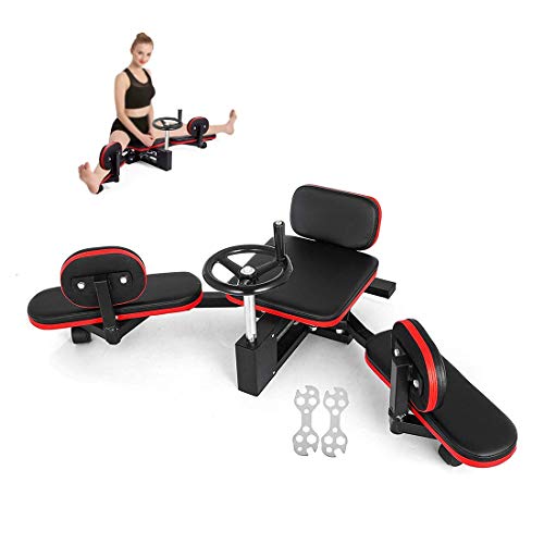 HONEY WYJ Máquina De Estiramiento De Piernas Equipo De Ejercicio 330lb para Adelgazamiento Flexible, Aptitud para Estufa, Estiramiento De Ligamentos, Gimnasio Casero De Servicio Pesado