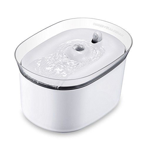 HoneyGuaridan W25 dispensador Silencia Fuente de Agua Automática Inteligente con Sensor de Infrarrojos,bebederos Mascotas,Fuentes para Perros y Gatos - Pack de 2 Filtros de Carbón HoneyGuaridan W25 dispensador Silencia Fuente de Agua Automática Inteligente con Sensor de Infrarrojos,bebederos Mascotas,Fuentes para Perros y Gatos - Pack de 2 Filtros de Carbón