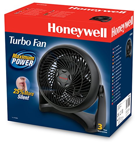 Honeywell TurboForce HT900 - Ventilador, Negro