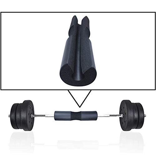 HONGLONG Barbell Pad Squat Pad Peak Pad Support Sponge para Sentadillas, Lunges y Hip Thromets Cuello y Hombro Pad Protective Se Adapta a Las Barras de Colores estándar y olímpicos