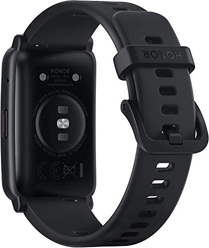 HONOR Watch ES SmartWatch, Fitness Tracker Personal Virtual Coach, 1.64 '' Pantalla Táctil AMOLED, Monitor Frecuencia Cardíaca/Sueño 24/7 Podómetro Notificación por SMS (Negro) HONOR Watch ES SmartWatch, Fitness Tracker Personal Virtual Coach, 1.64 '' Pantalla Táctil AMOLED, Monitor Frecuencia Cardíaca/Sueño 24/7 Podómetro Notificación por SMS (Negro)