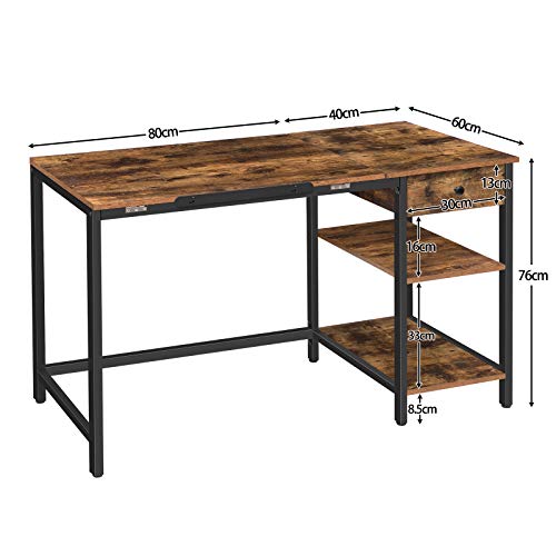 HOOBRO Escritorio, Mesa de Dibujo, Mesa de Ordenador, Inclinable, Altura Ajustable, Escritorio de Oficina con Cajón y Estantes, Tira Antideslizante, Estable y Fuerte, Fácil Montaje EBF75DN01 HOOBRO Escritorio, Mesa de Dibujo, Mesa de Ordenador, Inclinable, Altura Ajustable, Escritorio de Oficina con Cajón y Estantes, Tira Antideslizante, Estable y Fuerte, Fácil Montaje EBF75DN01