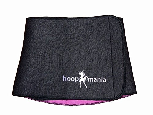 Hoopomania cinturón Adelgazante para Entrenamiento con Hula Hoop, Talla: L