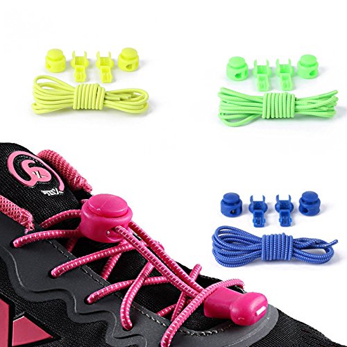 hopewey 6 Pares de Cordones elásticos con Sistema de cordón rápido Sistema de cordón rápido para una Comodidad única, Ajuste Agarre Fuerte - Fácil de Instalar (Coloreado) hopewey 6 Pares de Cordones elásticos con Sistema de cordón rápido Sistema de cordón rápido para una Comodidad única, Ajuste Agarre Fuerte - Fácil de Instalar (Coloreado)