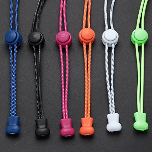 hopewey 6 Pares de Cordones elásticos con Sistema de cordón rápido Sistema de cordón rápido para una Comodidad única, Ajuste Agarre Fuerte - Fácil de Instalar (Coloreado) hopewey 6 Pares de Cordones elásticos con Sistema de cordón rápido Sistema de cordón rápido para una Comodidad única, Ajuste Agarre Fuerte - Fácil de Instalar (Coloreado)