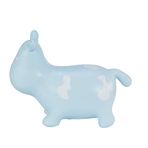 Hoppimals Tootiny, Juguete Hinchable para Saltar y Jugar para Niños Mayores de 1 año, Vaca Azul, Bomba Incluida en Nuestra Caja Regalo. Juguete Duradero Incentivar y Ayudar a Andar. Hoppimals Tootiny, Juguete Hinchable para Saltar y Jugar para Niños Mayores de 1 año, Vaca Azul, Bomba Incluida en Nuestra Caja Regalo. Juguete Duradero Incentivar y Ayudar a Andar.