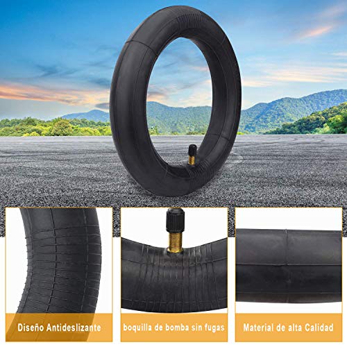 HORO.ES Cámaras de Aire, Tubo Interior de Doble Capa de Ruedas de Patinete eléctrico Neumático Scooter Rueda Cámaras de Aire Compatible con para XiaoMi M365, 2 Piezas, 8,5" x 2 HORO.ES Cámaras de Aire, Tubo Interior de Doble Capa de Ruedas de Patinete eléctrico Neumático Scooter Rueda Cámaras de Aire Compatible con para XiaoMi M365, 2 Piezas, 8,5" x 2