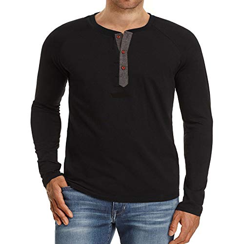 HOSD Camiseta de otoño/Invierno para Hombre de, Camiseta de Talla Grande para Hombre HOSD Camiseta de otoño/Invierno para Hombre de, Camiseta de Talla Grande para Hombre