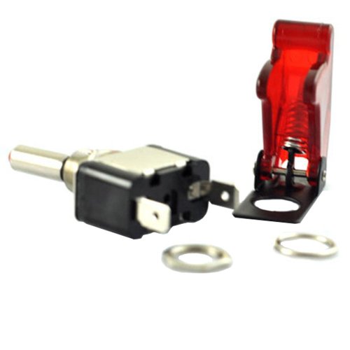 HOT SYSTEM - Juego de interruptores para vehículos. 2 unidades, 12 voltios, 20 amperios, indicador LED HOT SYSTEM - Juego de interruptores para vehículos. 2 unidades, 12 voltios, 20 amperios, indicador LED