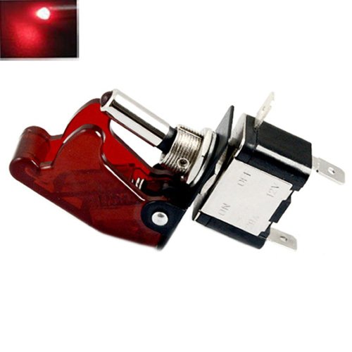 HOT SYSTEM - Juego de interruptores para vehículos. 2 unidades, 12 voltios, 20 amperios, indicador LED HOT SYSTEM - Juego de interruptores para vehículos. 2 unidades, 12 voltios, 20 amperios, indicador LED