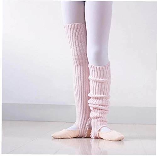 Hotaden Muchachas Suavemente Danza Calcetines de los niños de Punto de Ballet Danza Calentadores de la Pierna niños caldeado de Baile Latino niñas térmica Entrenamiento Calcetines Toeless