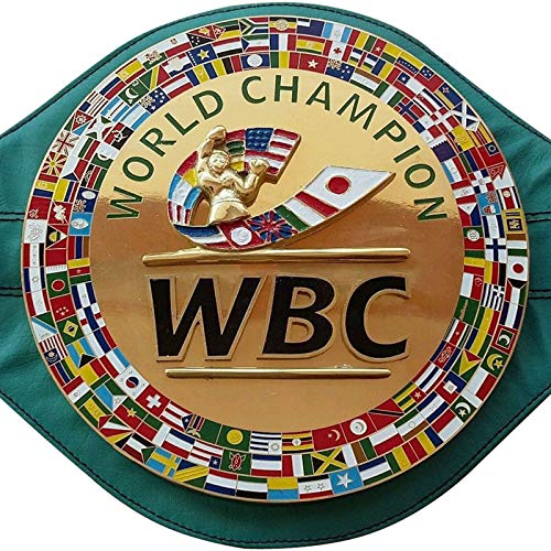 House of Highland 77 WBC Boxeo Campeón Barco Cinturón 3D Adulto Tamaño Completo Campeonatos Cinturones