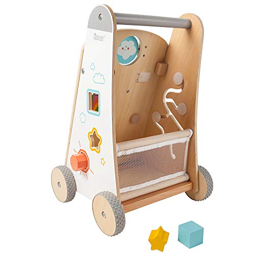 howa Carro andador de madera bebé «my rainbow» 6016 howa Carro andador de madera bebé «my rainbow» 6016
