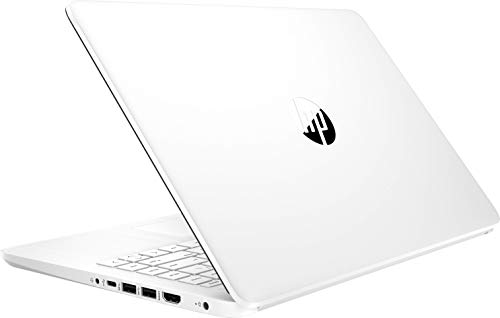 HP 14s-dq1002ns - Ordenador portátil de 14" FullHD (Intel Core i3-1005G1, 4 GB de RAM, 128 GB SSD, Intel UHD Graphics, Windows 10) Blanco - teclado QWERTY Español