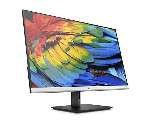 HP 27fh - Monitor de 27" FullHD (1920x1080, panel IPS, 16:9, HDMI 1.4, Altura ajustable, 5 ms, 75 Hz, Low Blue Light, AMD FreeSync, Antirreflectante), Negro