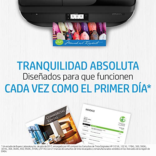 HP 302 X4D37AE, Pack de 2, Cartuchos de Tinta Originales Negro y Tricolor, compatible con impresoras de inyección de tinta HP DeskJet 1110,2130,3630; ENVY 4520; OfficeJet 3830,4650,5220,5230