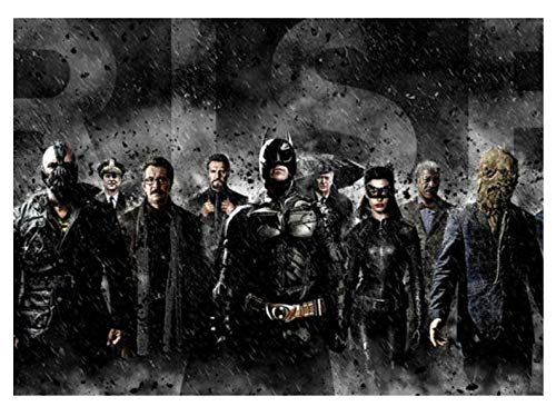 H/P Batman Vs Superman Cartel De Arte Decoración De Barra Pintura Mural Sin Marco 50X60Cms5461