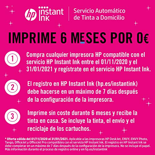 HP DeskJet Plus 4120 - Impresora multifunción tinta, color, Wi-Fi, copia, escanea, envía fax, compatible con Instant Ink (3XV14B) HP DeskJet Plus 4120 - Impresora multifunción tinta, color, Wi-Fi, copia, escanea, envía fax, compatible con Instant Ink (3XV14B)