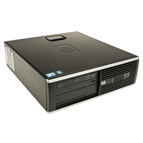 HP Elite 8200 Sff - Ordenador de sobremesa (Intel Core I5-2400 Quad Core, 8GB RAM,HDD de 250 Gb, DVD, COA WINDOWS 10 Home Original) Negro (Reacondicionado)