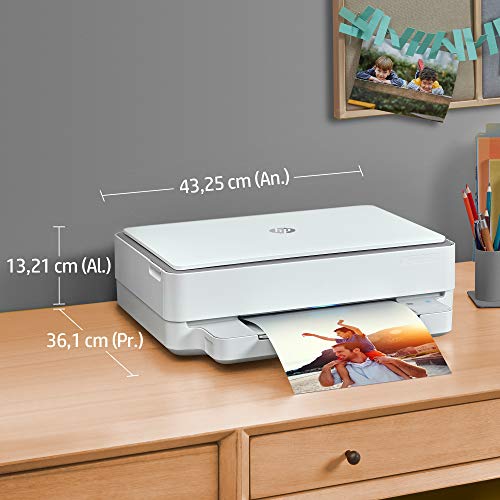 HP Envy 6020 - Impresora multifunción tinta, color, Wi-Fi, Bluetooth 5.0, compatible con Instant Ink (5SE16B) HP Envy 6020 - Impresora multifunción tinta, color, Wi-Fi, Bluetooth 5.0, compatible con Instant Ink (5SE16B)