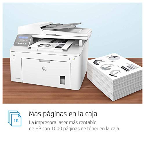 HP LaserJet Pro MFP M148dw - Impresora láser multifunción, monocromo, Wi-Fi, Ethernet (4PA41A)