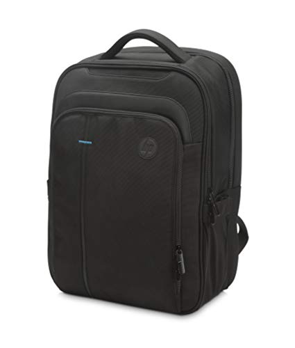 HP SMB - Mochila para portátiles hasta 15.6" (Gran cantidad de Bolsillos, Asas duraderas, Acceso fácil y Seguro) Negro