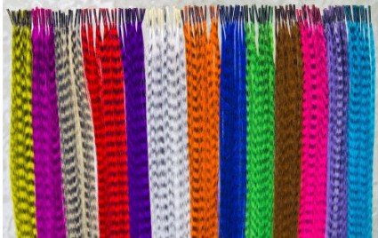 HQdeal Kit de extensión de pelo de plumas con 52 plumas sintéticas, 100 cuentas, alicates y gancho (colores mezclados) HQdeal Kit de extensión de pelo de plumas con 52 plumas sintéticas, 100 cuentas, alicates y gancho (colores mezclados)