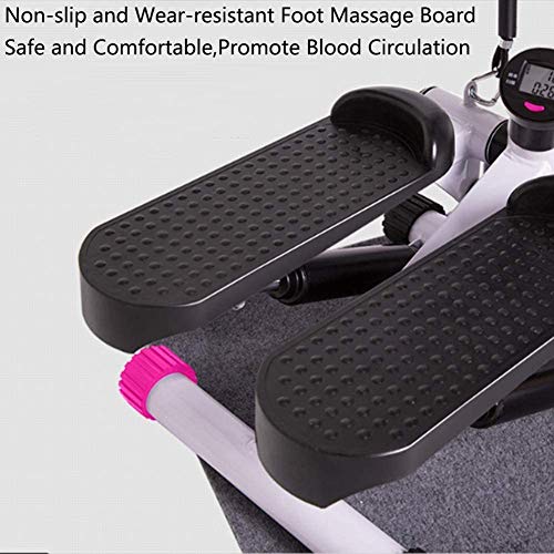 HSART Stepper para Hacer Ejercicio de gluteos y Cardio Stepper Lateral con Barra Stepper Cardio Fitness Aire Stepper Escalador Aptitud Máquinas De Step Silencioso,Drawstring and Carpet HSART Stepper para Hacer Ejercicio de gluteos y Cardio Stepper Lateral con Barra Stepper Cardio Fitness Aire Stepper Escalador Aptitud Máquinas De Step Silencioso,Drawstring and Carpet