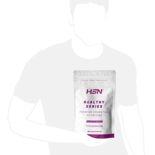 HSN Proteína de Guisante Aislada Vegan Protein | Pea Protein Isolate | Edulcorada con Estevia | Vegano, Sin Lactosa, Sin Gluten, Sin Azúcar, Sin Soja, En Polvo, Sabor Vainilla, 500 gr