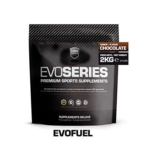 HSN Sports EvoFuel Suplemento Deportivo Post Entreno Sabor Chocolate - 2000 gr