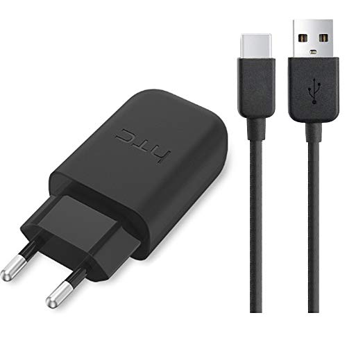 HTC - Cargador original para HTC U12+, U12 Life, HTC 10, HTC 10 Evo, HTC U Play, Ultra, U11, U11Life, U11+ (cable USB C, P2000, Dcm 700)