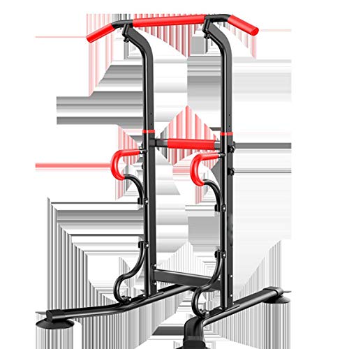 HT&PJ Power Tower - Jaula multifuncional para dominadas, apta para ejercicio y fitness en el gimnasio, y también para uso familiar (negro)