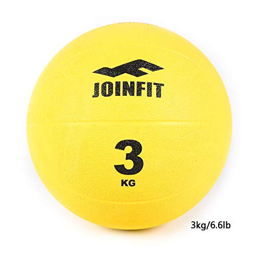 HUA Pelota Medicinal Bola De Medicina Casera De La Aptitud, Pelota De Goma Elástica Alta, Balón De Gravedad Resistente Al Desgaste Y Duradero Para Entrenamiento De Fuerza, Para Hombre Y Mujer, 7 Pesas