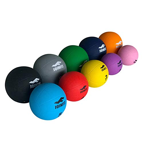 HUA Pelota Medicinal Bola De Medicina Casera De La Aptitud, Pelota De Goma Elástica Alta, Balón De Gravedad Resistente Al Desgaste Y Duradero Para Entrenamiento De Fuerza, Para Hombre Y Mujer, 7 Pesas