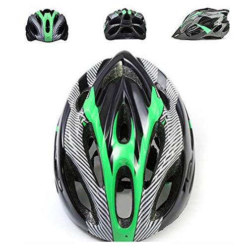 Huai1988 Casco de Ciclismo para Adultos, para Hombres Mujeres Casco con Negra Visera de Bicicleta Mate Ajustable para Adultos Protección de Monopatín Casco de Seguridad Protección de Montaña Unisex