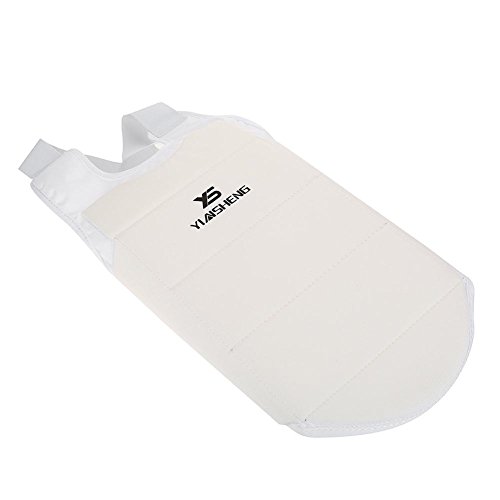 Huairdum Protector de Senos, niño Adulto Unisex Cómodo de Usar Taekwondo Transpirable Karate Chest Guard Chaleco Boxeo Karate Protector de Senos Accesorio(XL)