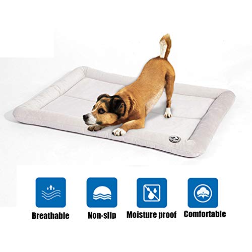 huajuan Cama para Perros Colchón Grande para Dormir para Mascotas Perrera Suave Y Cómoda Colchoneta Colchón Perro Gato Mascota,S