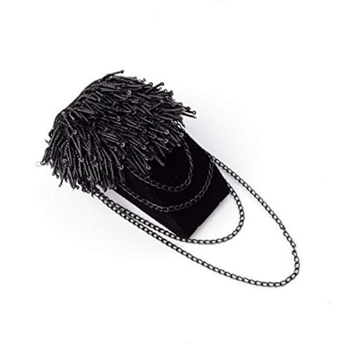 Huangwanru Borla de la charretera de la Vendimia Traje de la Insignia de los Hombres Accesorios Uniformes Broche Lentejuelas Negras Franja Hombro Charretera Borla Tableros de Hombro Accesorios Trajes Huangwanru Borla de la charretera de la Vendimia Traje de la Insignia de los Hombres Accesorios Uniformes Broche Lentejuelas Negras Franja Hombro Charretera Borla Tableros de Hombro Accesorios Trajes