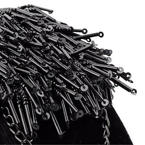 Huangwanru Borla de la charretera de la Vendimia Traje de la Insignia de los Hombres Accesorios Uniformes Broche Lentejuelas Negras Franja Hombro Charretera Borla Tableros de Hombro Accesorios Trajes Huangwanru Borla de la charretera de la Vendimia Traje de la Insignia de los Hombres Accesorios Uniformes Broche Lentejuelas Negras Franja Hombro Charretera Borla Tableros de Hombro Accesorios Trajes